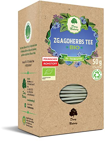 Tè (consigliato per bruciore di stomaco) BIO (25 x 2 g) - DARY NATURY