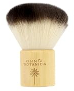 OMNIA BOTANICA - Pinceau Kabuki - Poudre visage - Maquillage - Poils végans - Bois Certifié FSC
