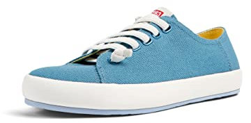 Camper, Peu Rambla Vulcanizado, Women Sneaker, Medium Blue, 39, (EU)