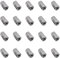 SyiXute 20 Pezzi Dadi Lunghi Esagonali,M5 Stelo lungo Dado Esagonale,Acciaio al Carbonio Dado Esagonale per Dispositivi di Fissaggio Industriali (M5*8 * 15mm)
