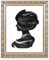 Monframe antiker Bilderrahmen Venezia - 50x60 cm Gold - Holzrahmen im Barock Stil
