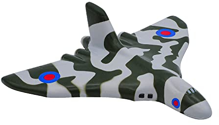 Avro Vulcan Aircraft Fidget Toy - Squishy Foam Stress Reliever - Iconic Plane Aviation gift Age 3+ for adults and kids