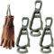 Pinces à Gants, 3PCS Pinces à Gant pour Gants de Travail, Porte - Gant Multifonctionnel Anti - perte, Les Gants Chapeaux Serviettes etc. peuvent être accrochés aux Pantalons, Ceintures et Sacs à Dos
