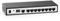 YuLinca Switch Ethernet Gigabit a 10 porte, 8 porte 100/1000Mbps, 1 Uplink Gigabit, 1 SFP Gigabit, supporto Vlan, Plug and Play non gestito in metallo Fanless