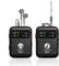 JCANOL Wireless In-Ear Monitor System, 2.4G Stereo Wireless IEM System with Beltpack Transmitter Receiver Auto Pairing, 164 ft for Studio, Band, Live Performance