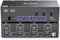 KVM Switch 3 Monitors 3 Computers 8K@60Hz, MLEEDA HDMI + 2* Displayport Triple Monitor KVM Switch,3 Monitor KVM with 4 USB 3.0 Ports for Keyboard Mouse Printer, Wired Remote and Power Adapter Included