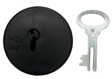 Schloss Spardose 39mm mit Schlüssel - NEU