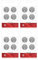 ZYHARUKO CR2430 3V Lithium Coin Batteries 3V 285mAh High Capacity Button Cell for Remote Controls, Watches, and Alarms