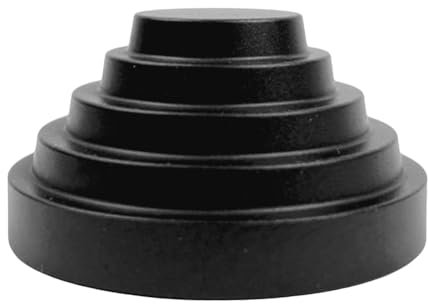 Quystetes Record Peso Morsetto Audio LP Giradischi Vinile Disco Stabilizzatore per LP Vinile Giradischi Lettore CD Nero