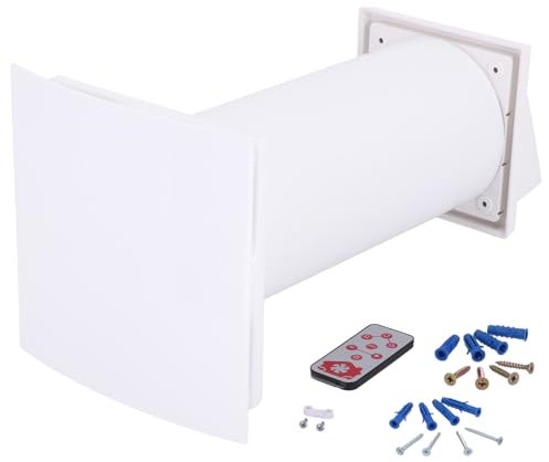 KOTARBAU® Wand-Rekuperator Dezentraler Keramiktauscher 6-Gang ⌀ 125 mm Lüftung Wärmerückgewinnung Wohnraumlüftung Lüftungsanlage Rekuperator Lüfter Wärmerückgewinnung Ventilator