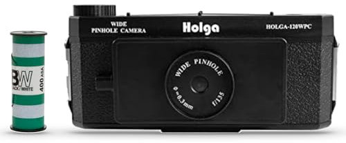 Anton & HOLGA 120N Wide Angle pinhole Medium Format Panorama Set (incl. B+W Film)