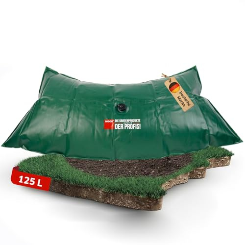 NOOR Bewässerungssack FROGBAG FATTY - 125 L Bewässerungsbeutel (5 Stück) | robuster XXL Wassersack 105x145 cm - Baumbeutel aus UV-beständigem PVC 520 g/m² - langzeit Tröpfchenbewässerung für Bäume