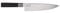 KAI Wasabi Black Kochmesser 20,0 cm Klingenlänge - rostfreier 6A/1K6 Edelstahl poliert 58 (±1) HRC - schwarzer Polypropylen Griff - Chef Messer Küchenmesser - Made in Japan