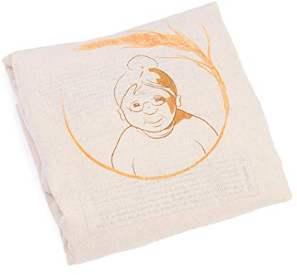 Gözze - Körnerkissen, Natur, Füllung: 850g, Dichtes Grundgewebe (3000 g/m²) - 20 x 53 cm