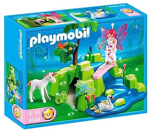 Playmobil - 4148 - Figurine - Compact Set - Jardin de Fées avec Licorne