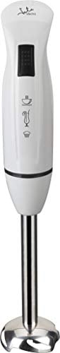 Jata BT126 Batidora de Mano 400 W, Cuchilla Acero Inoxidable, Pie de acero Inoxidable desmontable
