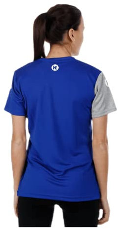 Kempa Damen Core 2.0 Trikot, royal/Dark grau Melange, XXL
