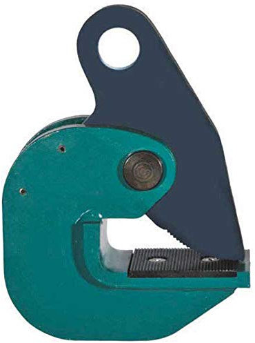 Pinza di sollevamento orizzontale di lamiere per l'edilizia e la carpenteria portata Kg. 750 presa:0-25mm. NPSO750F