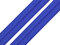 maDDma 1m Falzgummi 20mm Faltgummi elastisches Einfassband Schrägband Saumband Farbwahl, Farbe:Kobaltblau