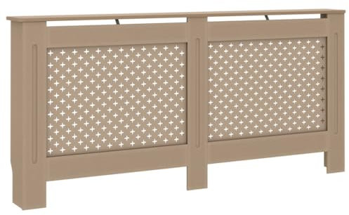 vidaXL Radiator Cover 172 x 19 x 81 cm MDF