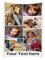 JINFU Fotodecke mit eigenem Foto | Decke selbst gestalten | Decke Bedrucken Lassen mit Wunsch-Motiv,Personalisierte Decke mit Foto,Decke mit Namen (200x150cm)
