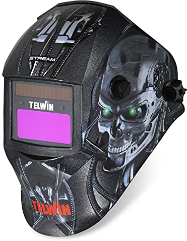 Telwin Stream Robot mascara de casco para soldadura MMA/MIG-MAG/TIG