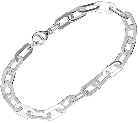 NKlaus Armband 925 Sterling Silber 21cm Luna Kette Unisex designer Armkette exquisit 12718
