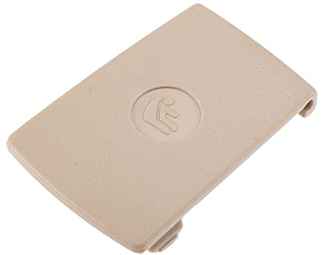 X AUTOHAUX Rear Child Seat Anchor ISOFix Cover 52207319687 52207319686 for BMW 1 Series E81 E82 F20 F21 Beige 1Pc