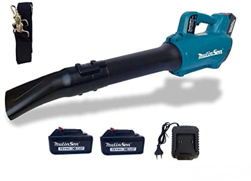 Soffiatore per Foglie a Batteria 72V Con 6 Velocità Variabili Leggero e Silenzioso Velocità 52.1m/s con Due Batteria 4.0Ah Soffiafoglie per la Cura del Vostro Giardino