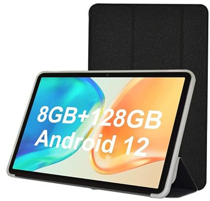 YHFZR Hülle für Teclast P40HD/Teclast M40 Plus/Teclast P30S, Ultra Schlank Schutzhülle Etui mit Standfunktion Smart Case Cover für Teclast P40HD/Teclast M40 Plus/Teclast P30S, Schwarz