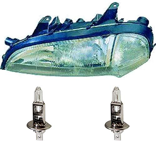 EISENFELS Bundle Set 106517430 erstellt mit Scheinwerfer links + Leuchtmittel H1 kompatibel Tigra 95_