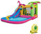 Maxmass Inflatable Water Park, Kids Bouncy Castle with 680W Air Blower, Slide, Climbing Wall, Splash Pool, Water Cannon and Basketball Hoop, Jumping Bouncer Playhouse for Indoor Outdoor
