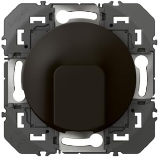 sortie de cable - noir - legrand dooxie 600525