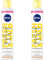 NIVEA Trockenshampoo Fresh & Mild (200 ml), extra mildes Trockenshampoo Spray für helle Haartöne mit angenehmem Duft, Trockenhaarshampoo für sofortige Frische (Packung mit 2)