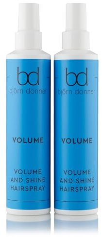 Björn Donner DUO VOLUME and SHINE 2 teiliges Set für Glanz, strake Festigung und elastische Formgebung