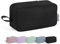 Narwey Kulturtasche Damen Kosmetiktasche Make up Tasche Damen Kulturbeutel Schminktasche Kleine, Makeup Tasche Makeup Bag (Schwarz,Groß)