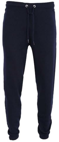 FASHION MY LOVE Men's Trouser Fleece Elasticated Joggers Cuffed Sweatpants with Zip Pockets Fleece Gym Sports Casual Trousers Size S-5XL