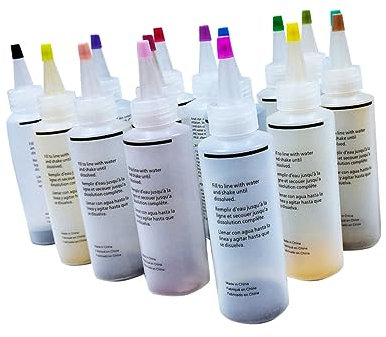 HOODANCOS 1juego Pigmentos De Teñido Frío De Para Ropa y Accesorios Seguro Para Proyectos Para Creatividad Infantil y Manualidades