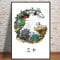 Puzzle 1000 Teile Zusammenbaubild Studio Ghibli Tribut Japan Anime Comic Kinderkunst für Erwachsene Kinderspiele Lernspielzeug 75 * 50 cm