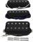 Tonabnehmer Für E-gitarren 3PCS Gitarre Single Coil Pickups Humbucker Pickup E-gitarre Teil(Black Set)