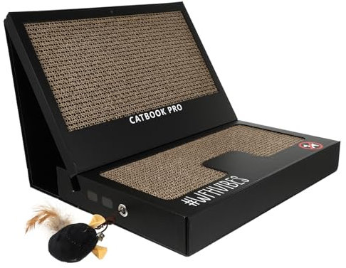 BESPORTBLE Katzenkratzspielzeug Laptop-kratzbrett Konstruktion Schwarzer Laptop-Stil Teaser-Stick