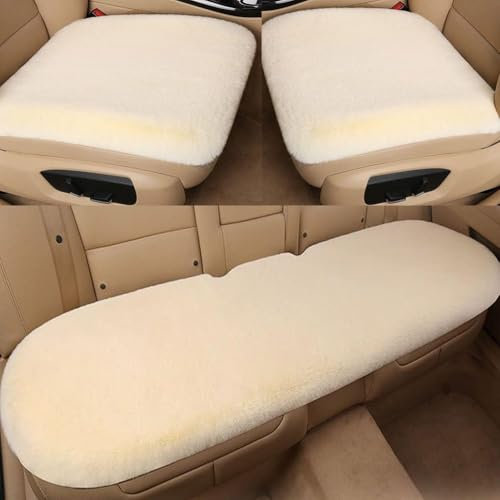 PGYREUGQ Car Seat Cushions for Kia Sportage V (NQ5) Hybrid/Plug-in Hybrid, Soft and Warm Car Seat Covers Cushion Pad Car Accessories,A-Threepieceset