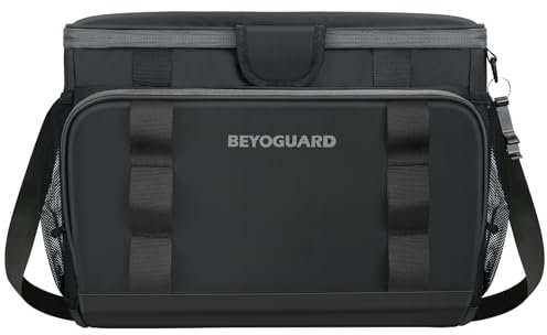 33L Kühltasche Groß Faltbar Kühlbox, Kühltasche für Essen & Getränke, Kühltasche Picknicktasche, Isolierte Thermotasche, Kühltasche Auto für Strand/Picknick/Camping/BBQ