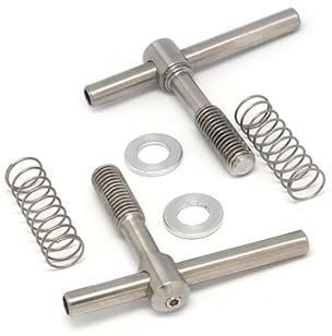 Brompton Lightweight Magnetic Spring Hinge Level clamp Set Stainless