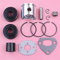 DEMULAX Kit de anillos de pistón de 38 mm, for Husqvarna, 136 137 141 142 Junta de arranque de admisión Sello de aceite Cojinete de agujas Motosierra Reemplazar pieza de repuesto Kit de arandelas de e