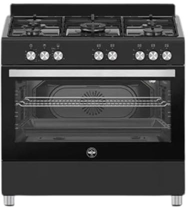 SE965GNE/24 - Cocina de gas con horno de gas, 90 x 60 cm, color negro