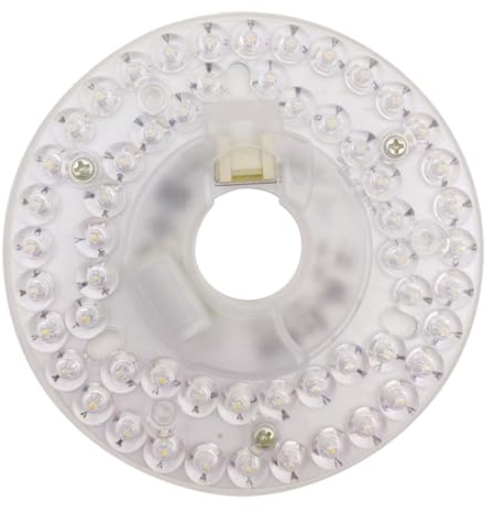 BUBEFSKD Easily Mount Fan Light Adapter 18W Energy Efficient 220V Ceiling Fan LED Bulb Upgrading Spare Part for Bedroom LED Ceiling