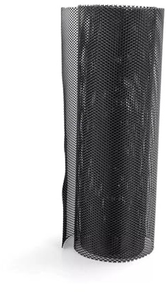 Para Paragolpes Radiador Malla Rejilla Inserción Agujero Rombo Universal 120 * 40cm Parrilla del parachoques delantero