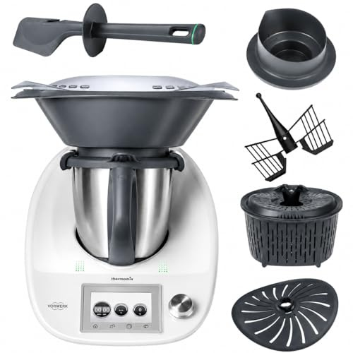 Vorwerk Bimby TM5 ORIGINALE RIGENERATO COME NUOVO – Robot da Cucina Multifunzione con Touchscreen, Ricette Guidate, Varoma e Accessori – Assistenza e Garanzia