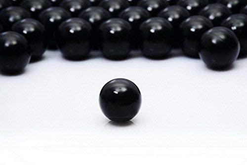 koenig-tom 100 Bällebadbälle 6cm Ø, Spielqualität, Schwarz Nr. 01